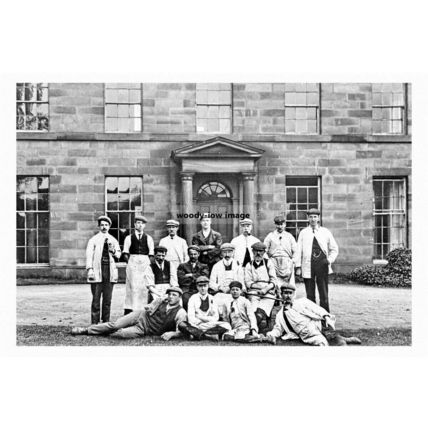 pt5044 - Cannon Hall Workmen , Yorkshire - print 6x4