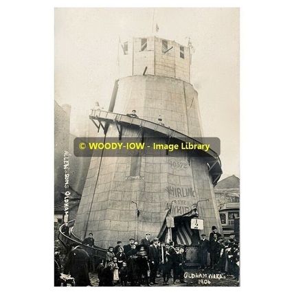 rp10433 - Helter Skelter , Olham , Lancashire - print 6x4