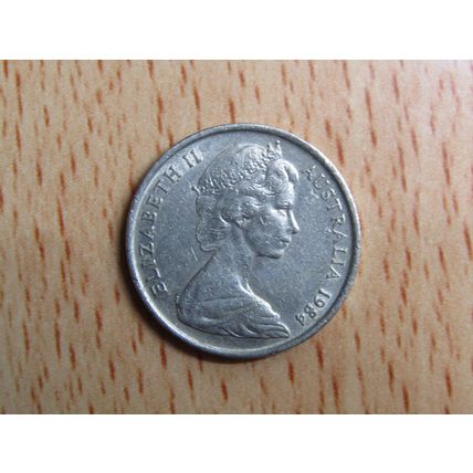 Australia 1984 5 Cents Coin