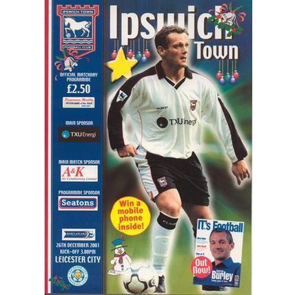 IPSWICH TOWN v LEICESTER CITY PREMIER LEAGUE 2001
