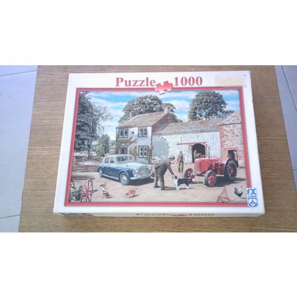 GREETING THE VET by Trevor Mitchell Jigsaw Puzzle (1000 Piece) FX Schmid (2011)