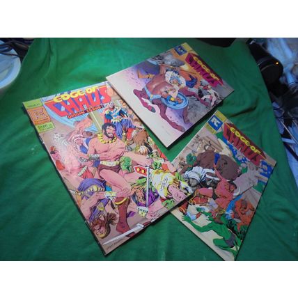 Gray Morrow! EDGE OF CHAOS! 1-3 FULL SET! Greek gods in Sci-Fi format! $20.00 S