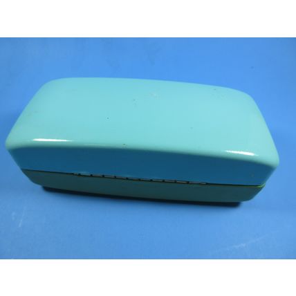 Kate Spade New York Eyeglasses Sunglasses Case Hard Clamshell Eyes Green Blue