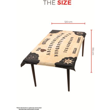 Ouija Board Table Cloth & Planchette Coaster