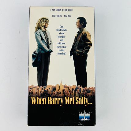When Harry Met Sally...VHS Video Tape Billy Crystal, Carrie Fisher, Meg Ryan