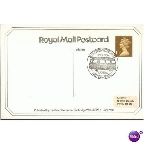 GB Postcard - Postbus - Tunbridge Wells - Mayfield