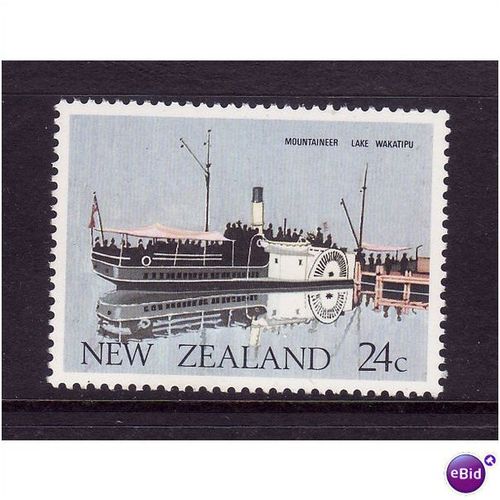 NEW ZEALAND 1984 MOUNTAINEER FEERY BOAT 24c SG 1332 U/M MINT