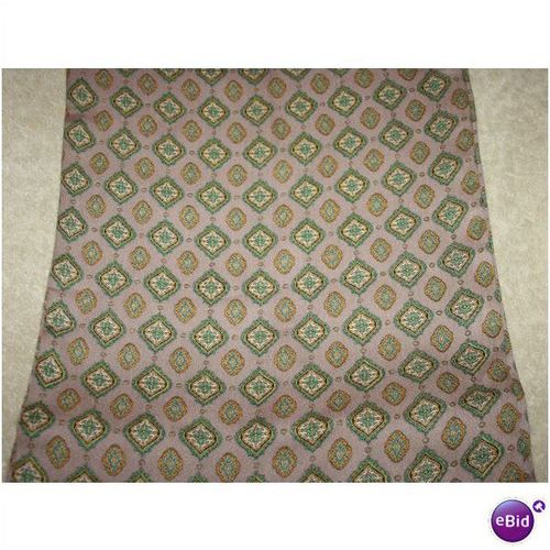 Vintage 1950 Scarf Green Gold Beige Sammy Total Style Emo Scooter
