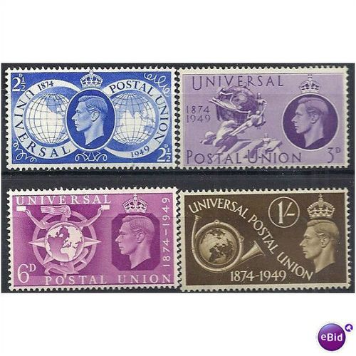 1949 UPU Set SG499-502 Mounted Mint. .