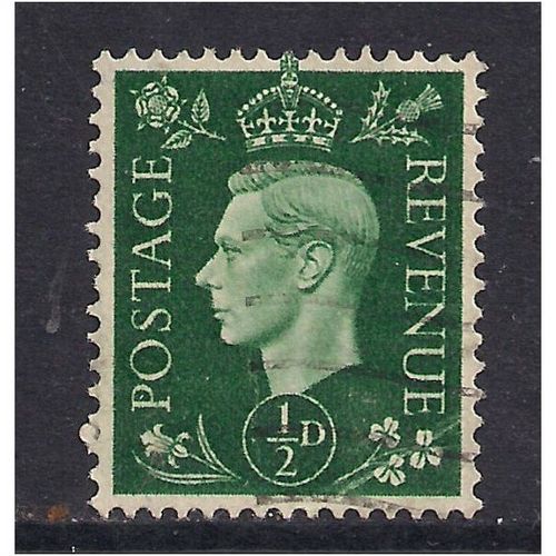 GB 1937 KGV1 1/2d Green stamp SG 462 (E248)