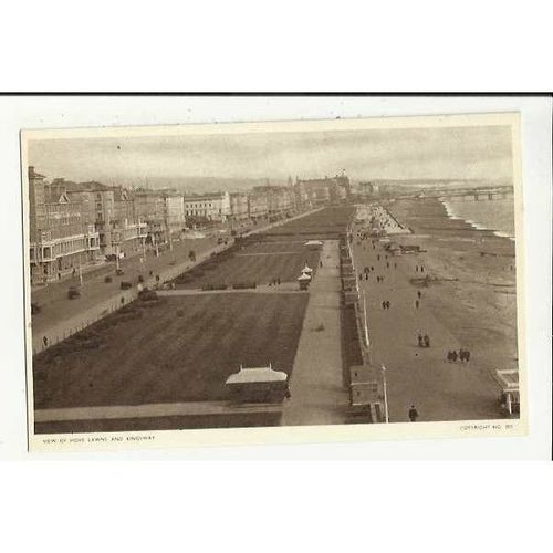 Sussex HOVE Lawns & Kingsway Postcard by Lansdowne (302)