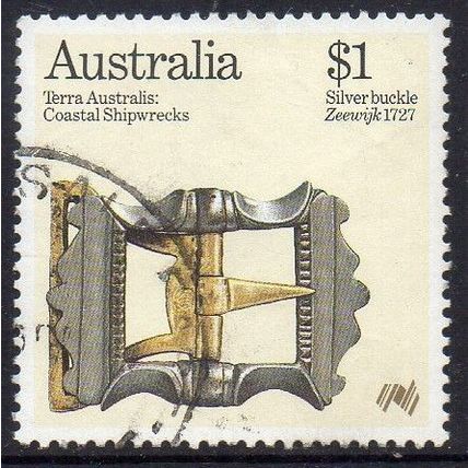 Australia 1985 Coastal Shipwrecks - Silver Buckle (1727) $1 Used