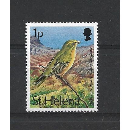 St Helena.SG636 1p Yellow Canary.Unmounted Mint.Mar24