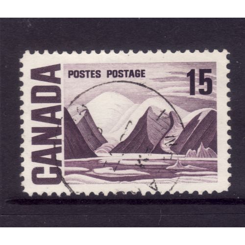 CANADA 1967 SG 586 15c DULL PURPLE BYLOT ISLAND FINE USED #