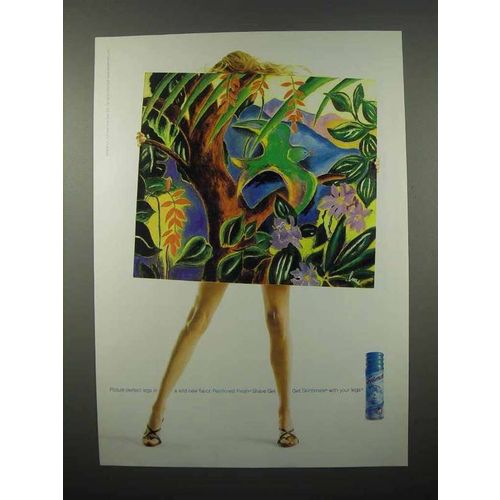 2003 Skintimate Rainforest Fresh Shave Gel Ad