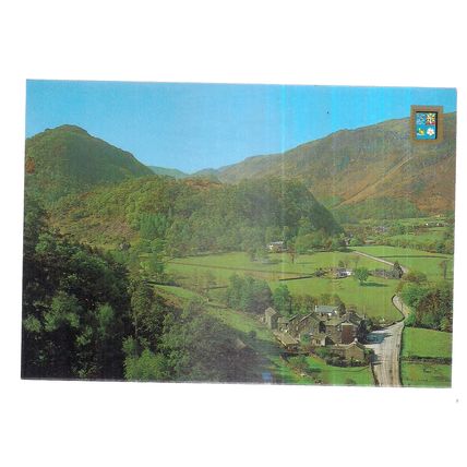 BORROWDALE VALLEY, CUMBRIA unused postcard by Sanderson & dixon =