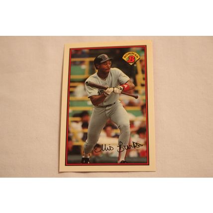 Ellis Burks 1989 Bowman TIFFANY NO. 36