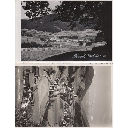 Steinach Tirol Austria 2x Real Photo Postcard s