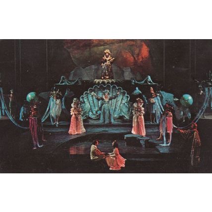 The Tempest Shakespeare Play Hilberry Classic Theatre USA Postcard