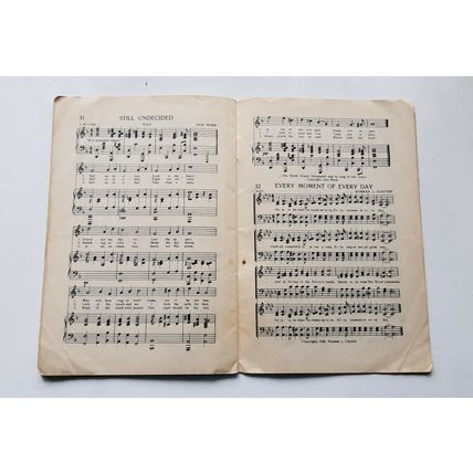 CAMPAIGN CHORUSES - No. 3 - National Young Life Campaign - Booklet - Dated 1952