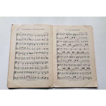 CAMPAIGN CHORUSES - No. 3 - National Young Life Campaign - Booklet - Dated 1952