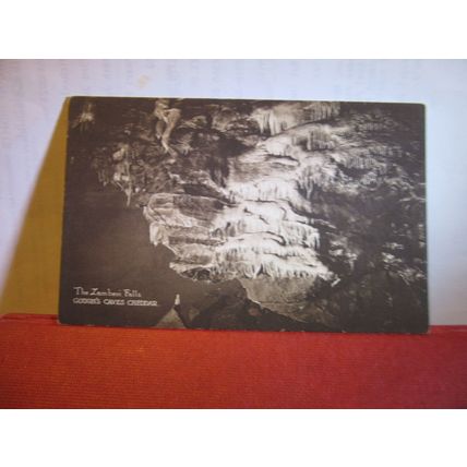 ZAMBESI FALLS, GOUGH'S CAVE, CHEDDAR, unused antique postcard by W. Gough #