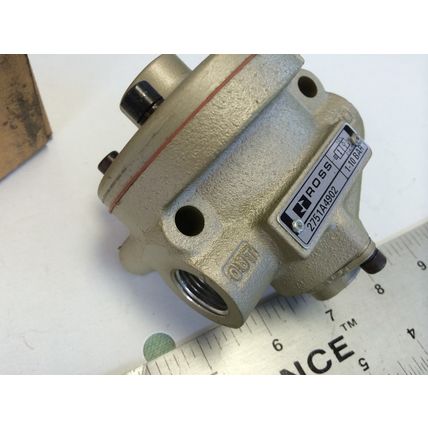 NEW ROSS 2751A4902 PRESSURE CONTROL VALVE, 1-10 BAR, 1/8-3/8" NPT,BB