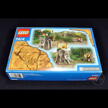 LEGO - Sealed Set – Adventurers – 7414 – Elephant Caravan