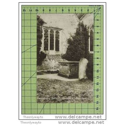 GRAY'S TOMB IN THE COUNTRY CHURCHYARD, STOKE POGES, BUCKS, ENGLAND, Postcard