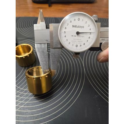 30*23mm Titanium Nitride coated caliper piston Nissin Brembo M40 M50 GP4-RX MS