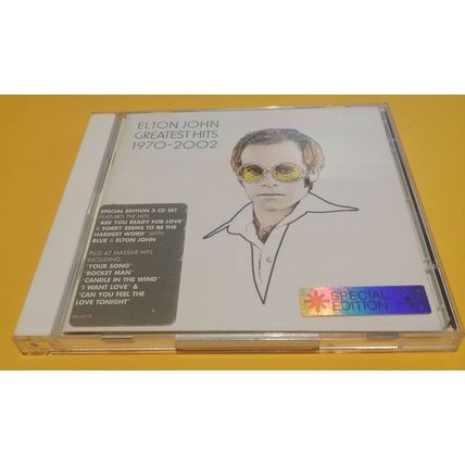 Triple CD Album - Elton John - Greatest Hits 1970 - 2002 (Special Edition)