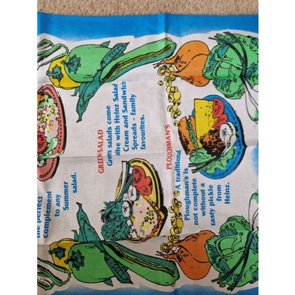 Vintage Heinz Salad Varieties Tea Towel