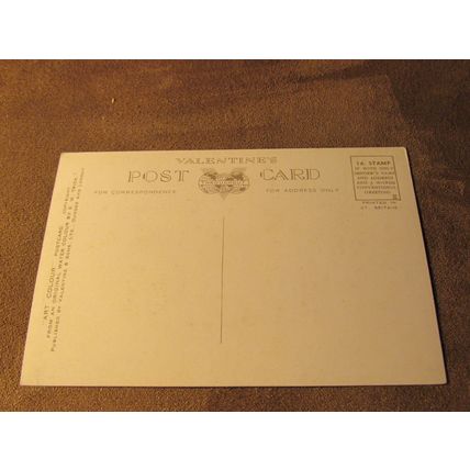 Valentines postcard - Truro Town & Cathedral, Cornwall - Artist E.W Trick A1514