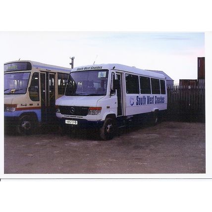 Colour Photograph of South West Coaches Ltd. - V852 DYB