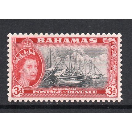Bahamas - 1954-63 - 3d Fishing Fleet (sg205) Mint Hinged