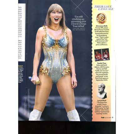 PEOPLE MAGAZINE July 15,2024 TAYLOR SWIFT In Love & Reaching New Heights NEW