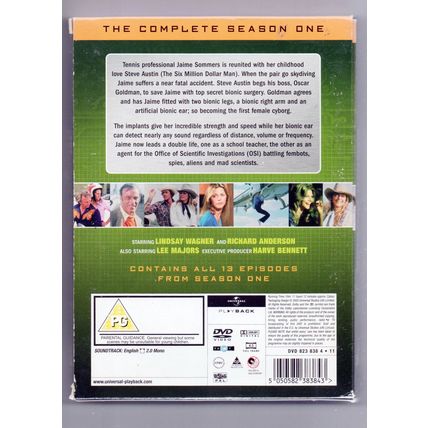 The Bionic Woman - Season One DVD region 2