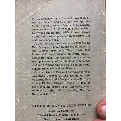 1959 1ST ED "THE COOL GREENHOUSE" G W ROBINSON PENGUIN PAPERBACK BOOK (P2)