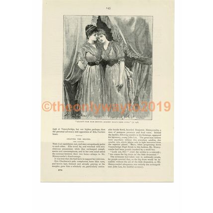 Young Victorian , Book Illustration (Print), c1893