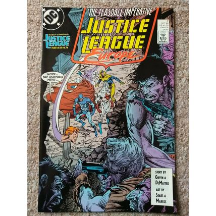 JUSTICE LEAGUE EUROPE # 7 (1989) DC COMICS (VFN Condition)