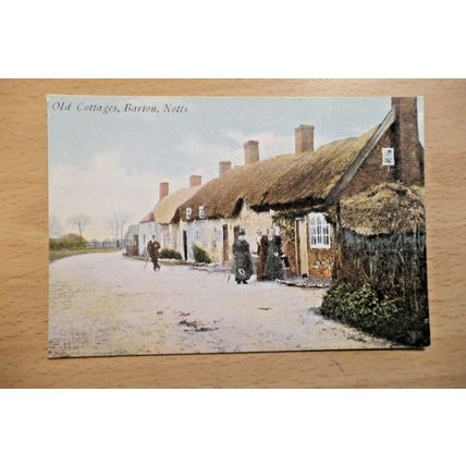 Postcard: Little London, Gotham, Notts. Early 20th century.