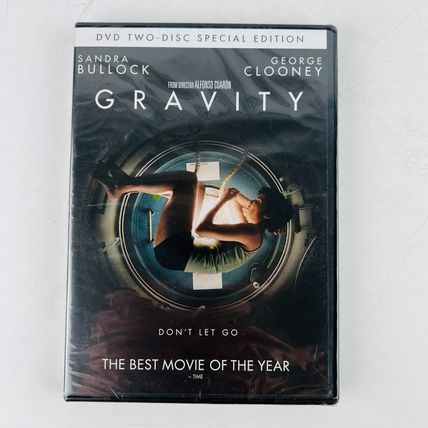Gravity DVD Two-Disc Special Edition NEW Factory Sealed Sandra Bullock, Clooney
