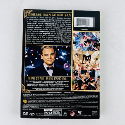 Great Gatsby DVD Two-Disc Special Edition NEW Factory Sealed Leonardo DiCaprio