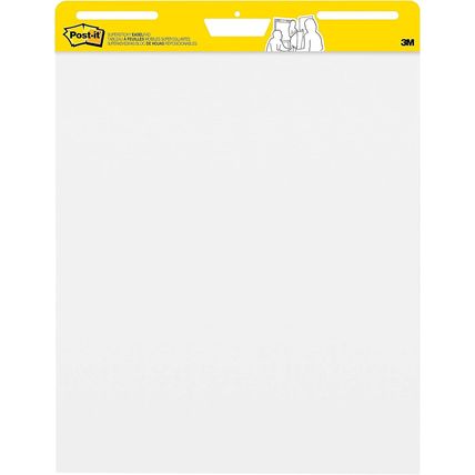 Post-It Super Sticky Easel Pad, 25 X 30 Inches, 30 Sheets/Pad, 6 Pads, Large Whi