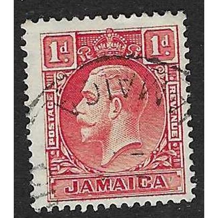 JAMAICA 1929-32 GV 1d DIE I USED SG108 #2