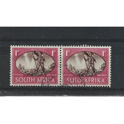 SouthAfrica.SG108 1d "Victory" Pairs.Fine Used.Aug25g