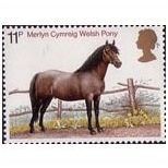 Great Britain 1978 Horses 11p Welsh Pony Unmounted Mint 2 SG 1065 Sc 841 stamp