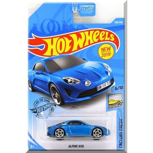 Hot Wheels - Alpine A110: Factory Fresh #6/10 - #238/250 (2019) *Blue Edition*