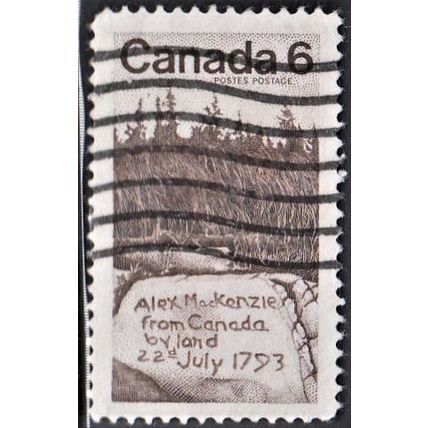 CANADA, 1970 6c Alexander Mackenzie, SG 658 (Scott #516), used