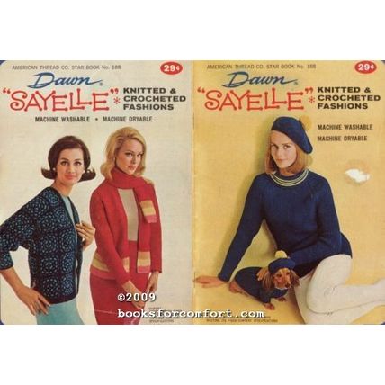 Dawn Sayelle Knitted & Crocheted Fashions Star Book 188